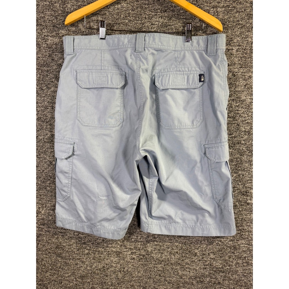 The North Face Mens Light Blue Ripstop Cargo Shorts Size 40 R Hiking Utility - Picture 2 of 10